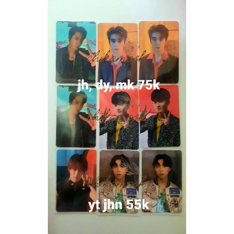 WTS Photocard Benefit Mecima NCT 127 Favorite Jaehyun Mark Doyoung Yuta Johnny