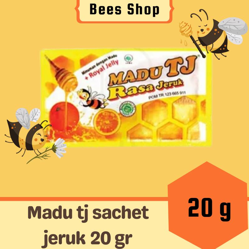 

Madu Tj Sachet 20g Rasa Jeruk