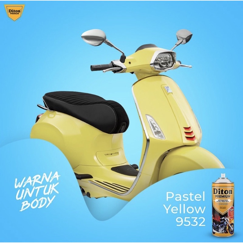 Cat Semprot Diton Premium 400cc - Pastel Yellow 9532