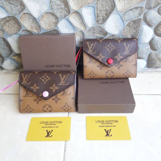 Dompet Lipat LV Victorine Wallet Louis Vuitton Reserve Free Box