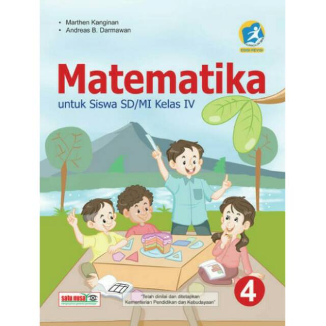 Buku Matematika Sd Mi Kelas Iv Kurikulum 2013 Edisi Revisi 2016 Marthen K Shopee Indonesia