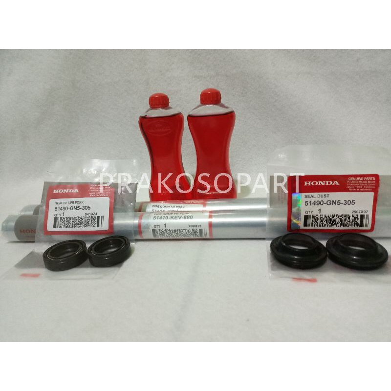 As Shock Depan + Seal + Oli Shock Supra X Lama Supra Fit Lama KEV