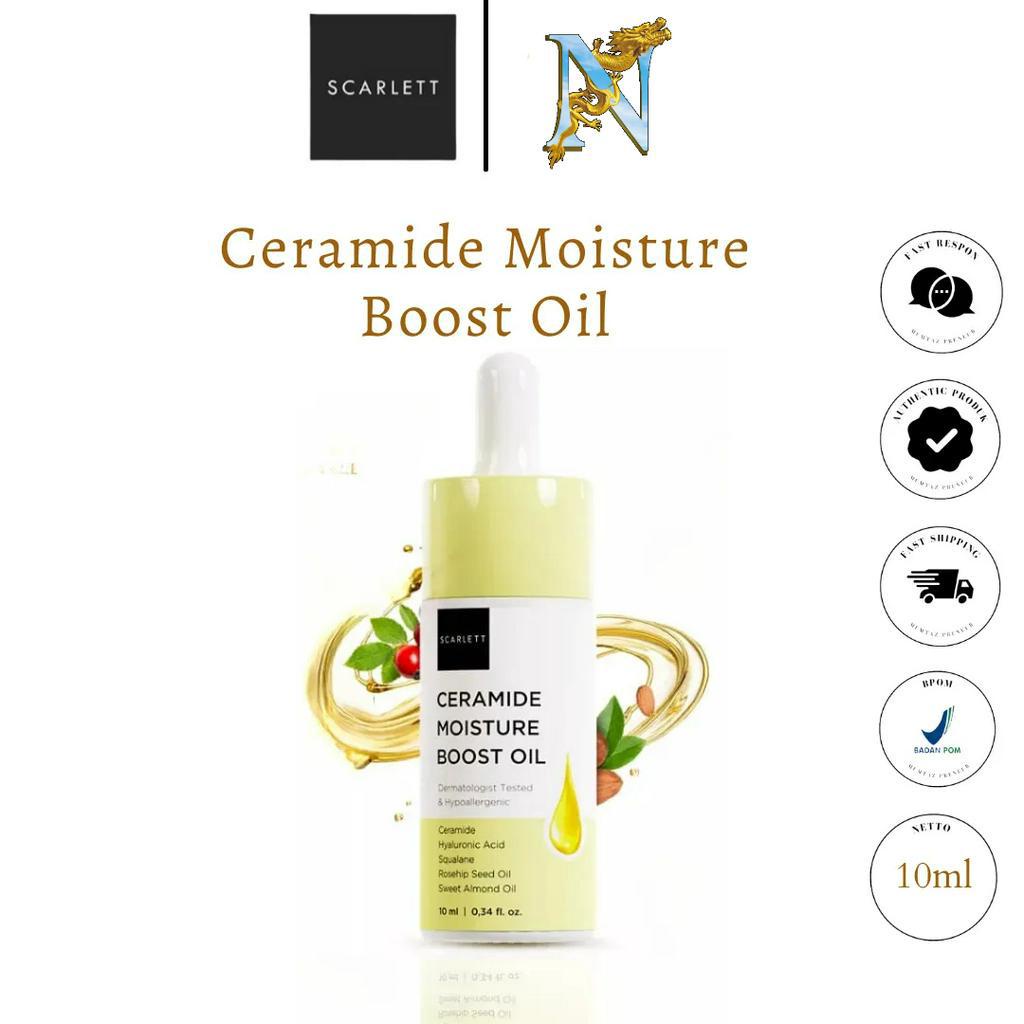 SCARLETT WHITENING CERAMIDE MOISTURE BOOST OIL- OIL SKIN FACE BARIER 10ml 10 ML