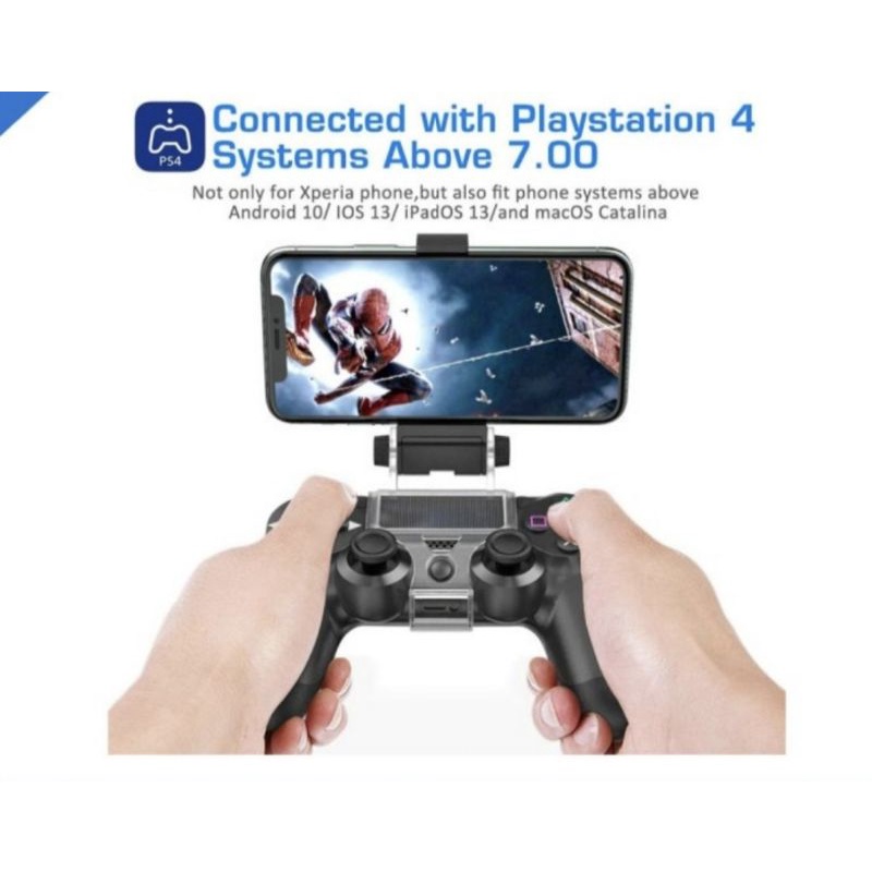 Mobile Clamp Stik Ps4 Ds4 Ps3 Ds3 Holder Stik Ps3 PS4 (Tampa Stik)
