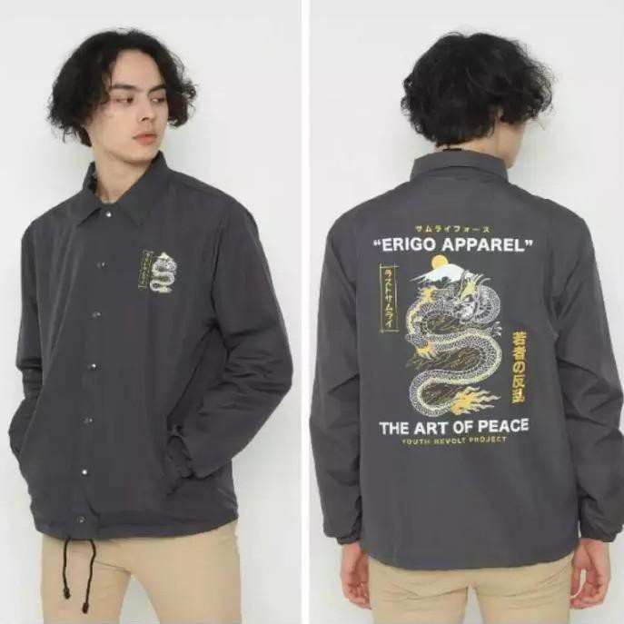 PROMO 6.6 YEAR SALE Erigo Coach Jacket - Jaket Erigo Coach Parasut