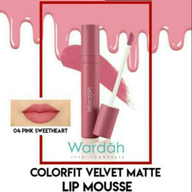 ORI Wardah Colorfit Velvet matte lip mouse