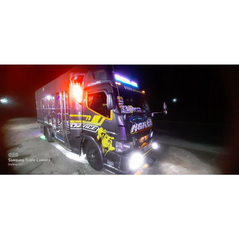 running text truk mbois