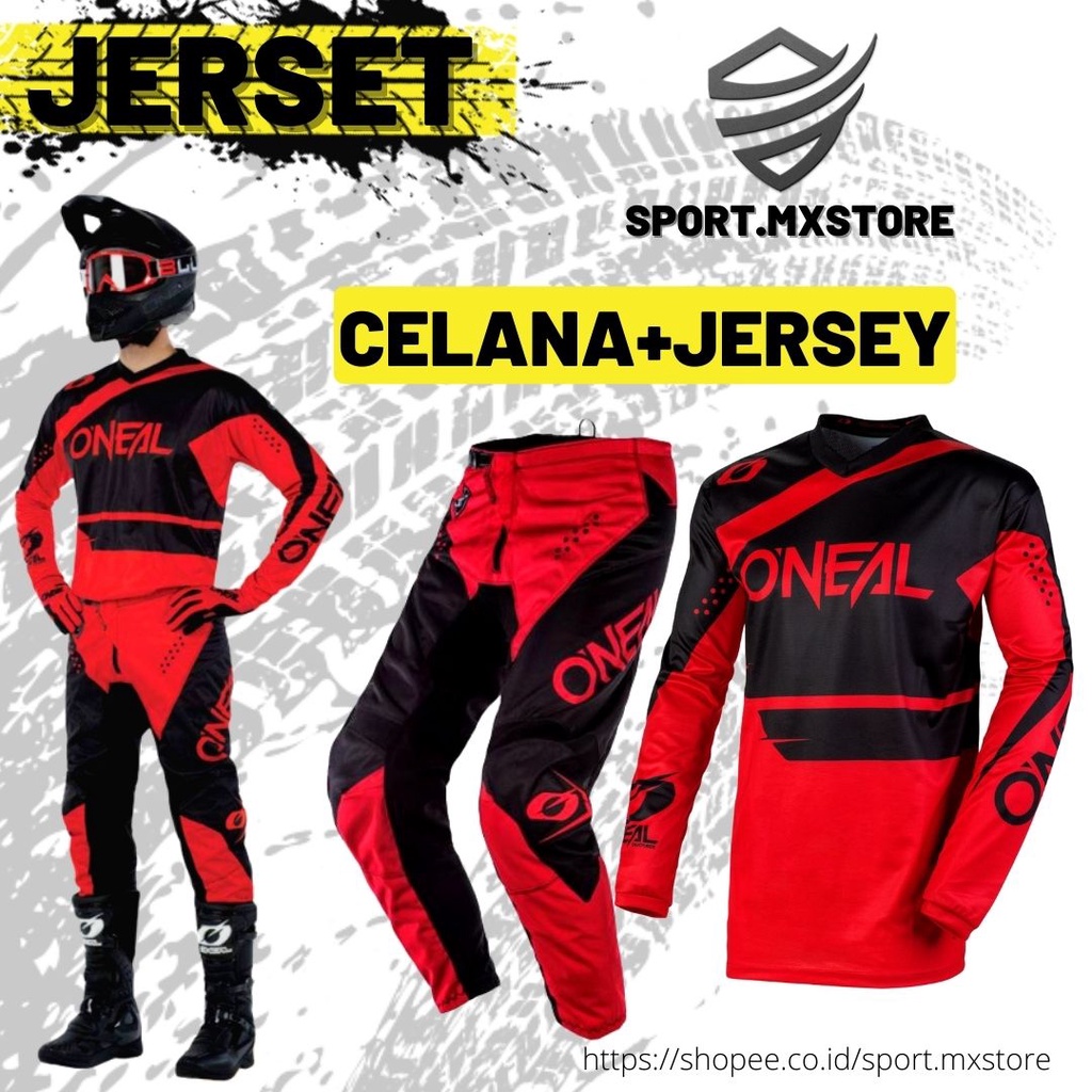 Jersey set motocross adventure jerset cross trail grasstrack