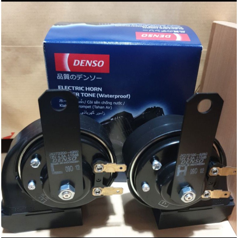 KLAKSON KEONG DENSO WATERPROOF 12V KLAKSON DENSO ANTI AIR