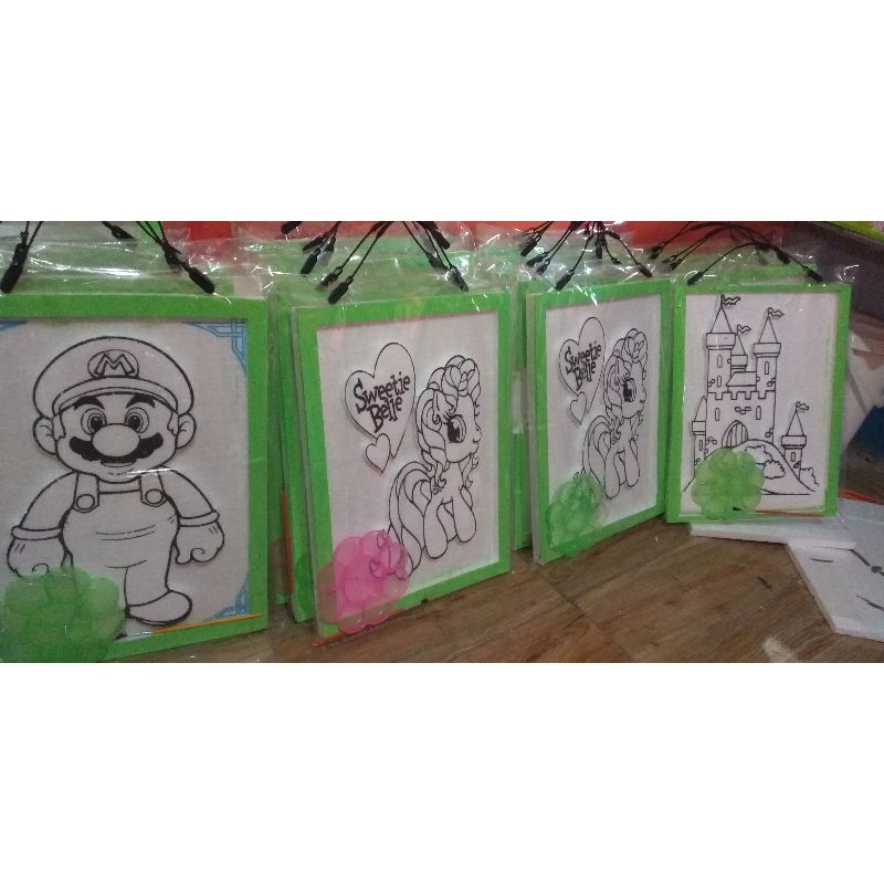 

Paket Mewarnai Styrofoam Lukis 3D