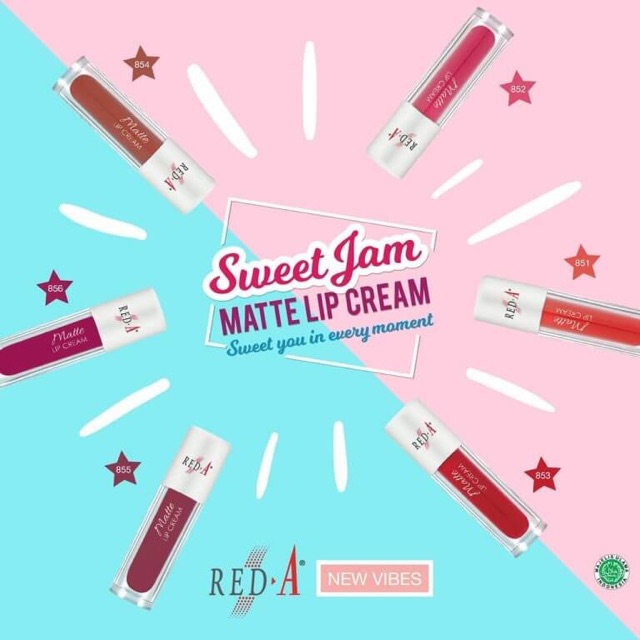 RED - A Sweet Jam Matte Lip Cream