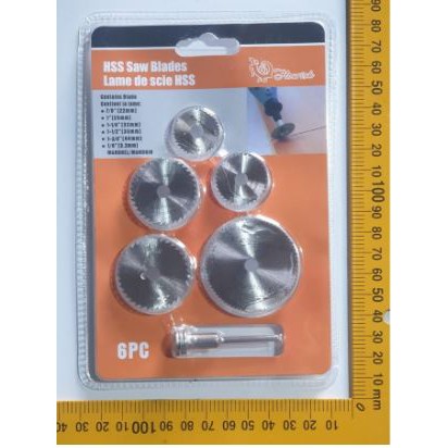 K55 MATA 5 pc Circular Saw Mini Drill Rotary Cutting Blade mollar