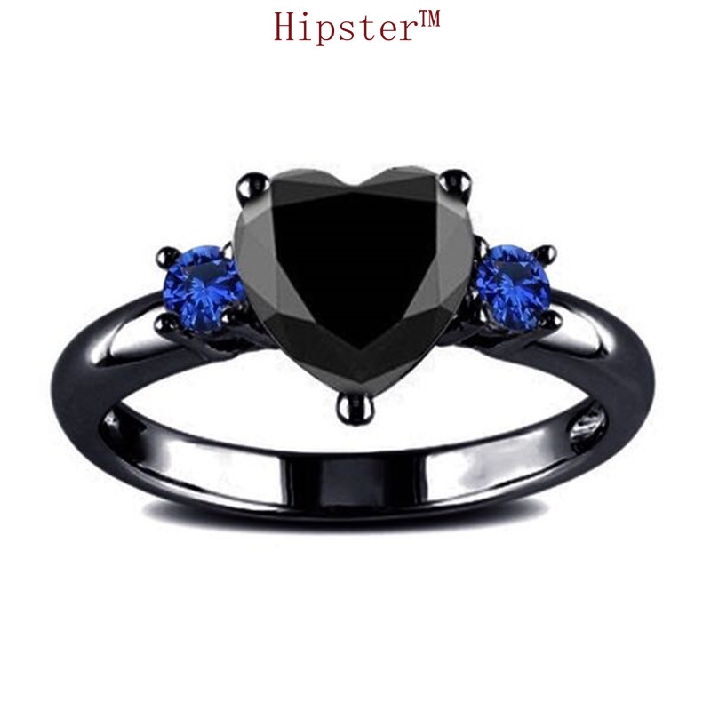 Blast hot sale fashion luxury set colored treasure ring