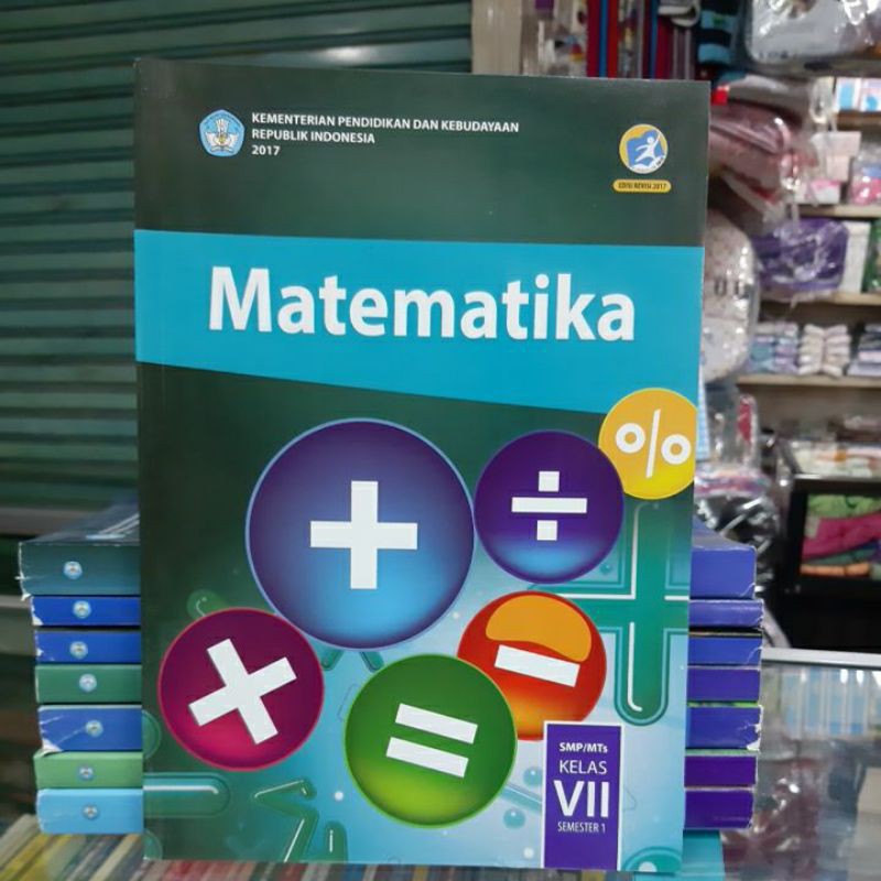 Jual Buku Paket Matematika Kelas 7/VII SMP Kurikulum 2013 Semester 1 ...