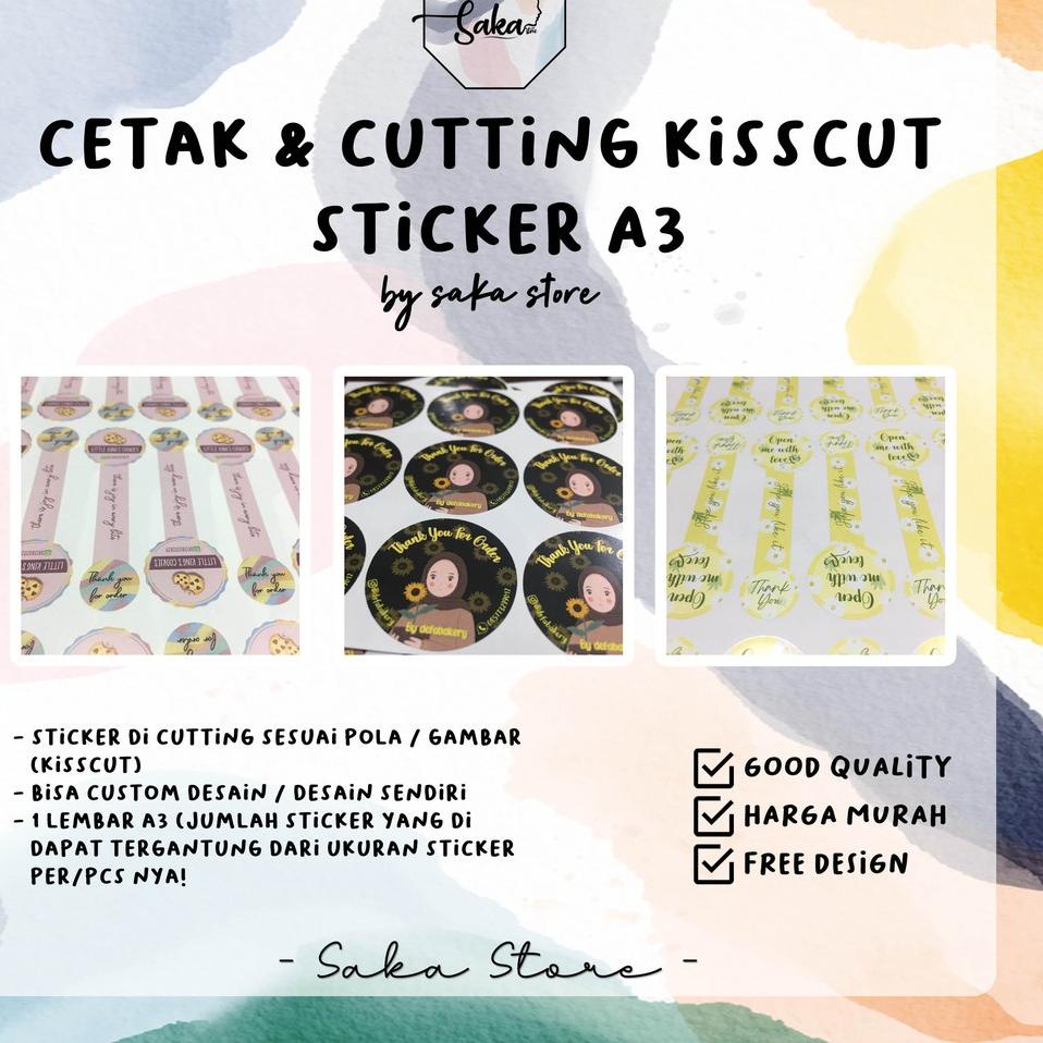 

[PRODUK HB0VN] CUTTING STICKER KISSCUT A3 / CUTTING STICER / CUSTOM CUTTING STICKER / CUTTING STIKER MURAH Z9N