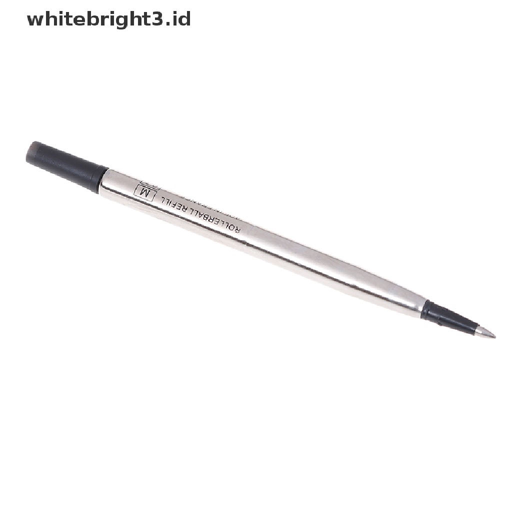 (whitebright3.id) Parker quink Pulpen rollerball Tinta Hitam Dengan Ujung medium