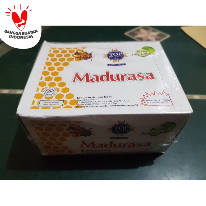 Madurasa jeruk nipis lime 1 box isi 12