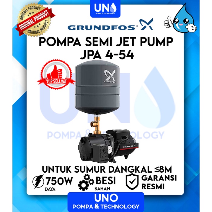 Pompa air Grundfos JPA 4-54 / P4