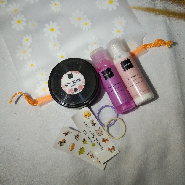 Botol Pet 60 Ml Fliptop Natural  (tutup 3 Varian Warna)