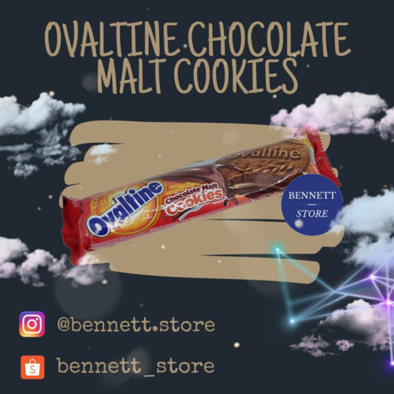 

OVALTINE CHOCOLATE MALT COOKIES (130g)