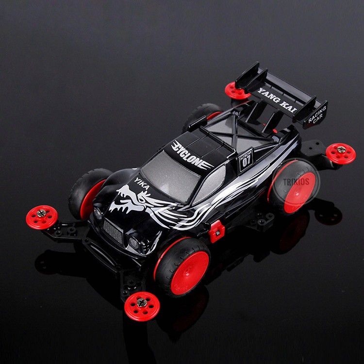 Tamiya Mini 4wd Merk YIKA Yan Kai Nitrage + Lampu LED MA Chassis