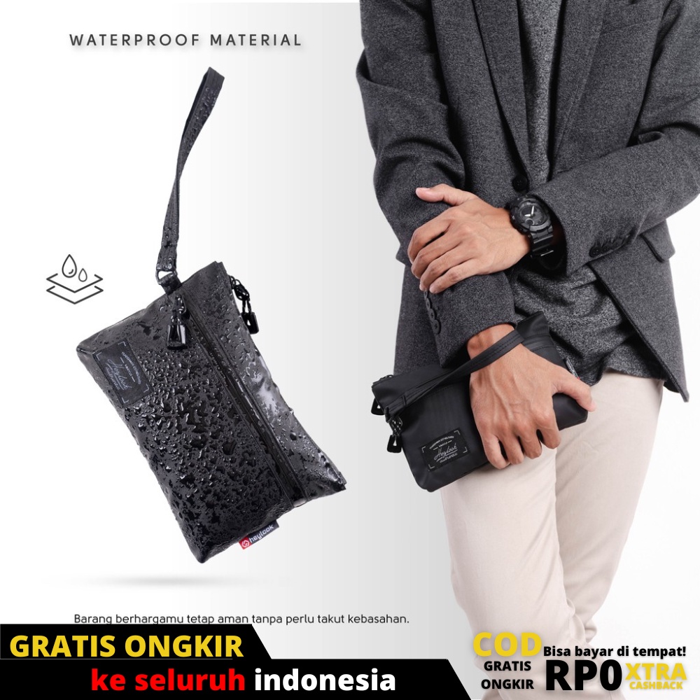 Jual Clutch Bag Cowok Premium Asli Bag Pria Noris Shopee Indonesia