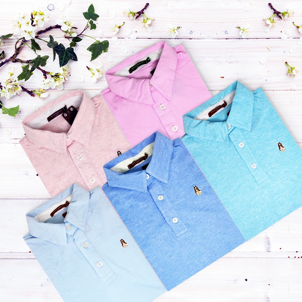 Kaos Kerah Hush Puppies Wanita / T-Shirt Hush Puppies Polo Shirt