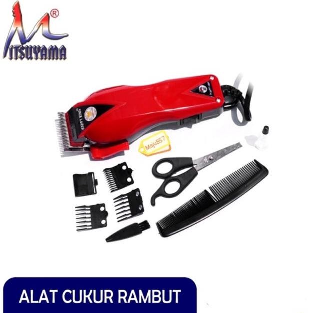 COD Alat Cukur RAMBUT Mitsuyama Hair Clipper Cukur Cukuran Rambut MS-5019