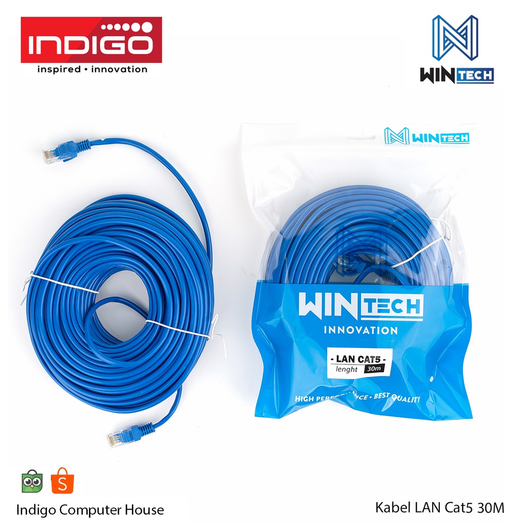 KABEL UTP LAN CAT5 30 METER | UTP CAT5 30 METER | KABEL LAN