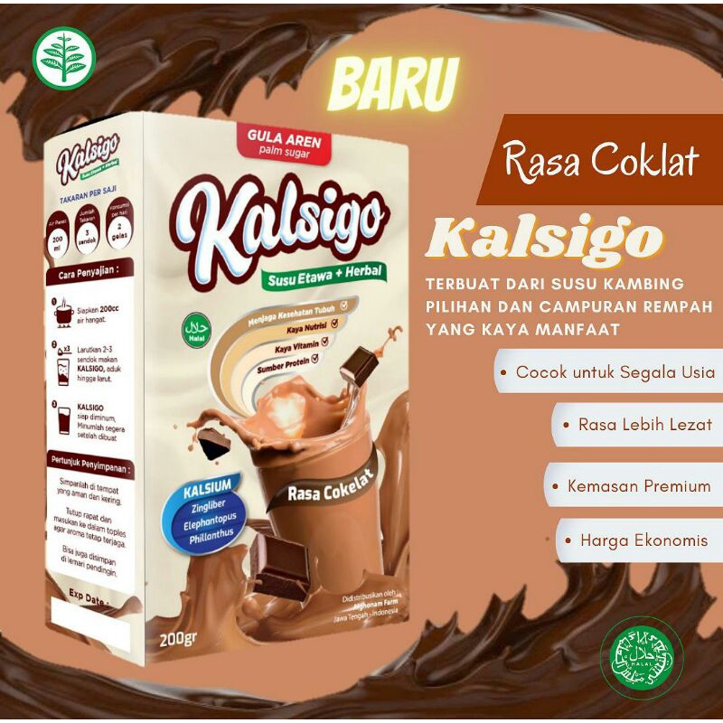 

PENINGGI BADAN SUSU KALSIGO COKLAT