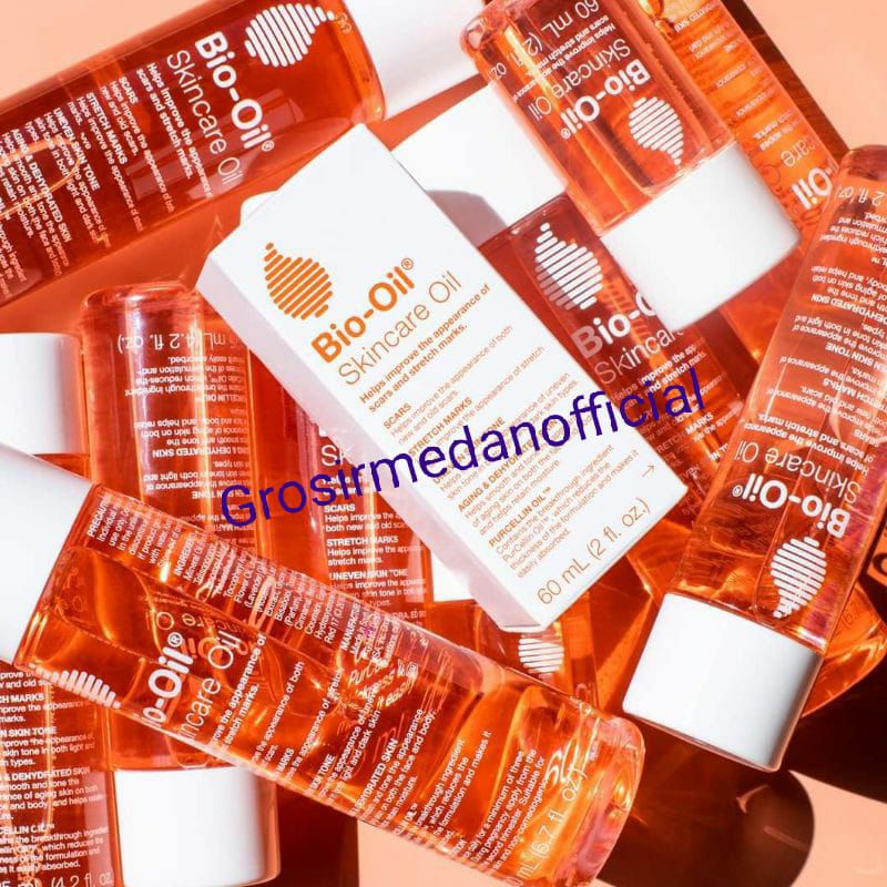 BIO OIL 25 ML 60 ML 125 ML PENGHILANG BEKAS LUKA STRECHMARK KULIT KERING KERIPUT PERAWATAN KULIT