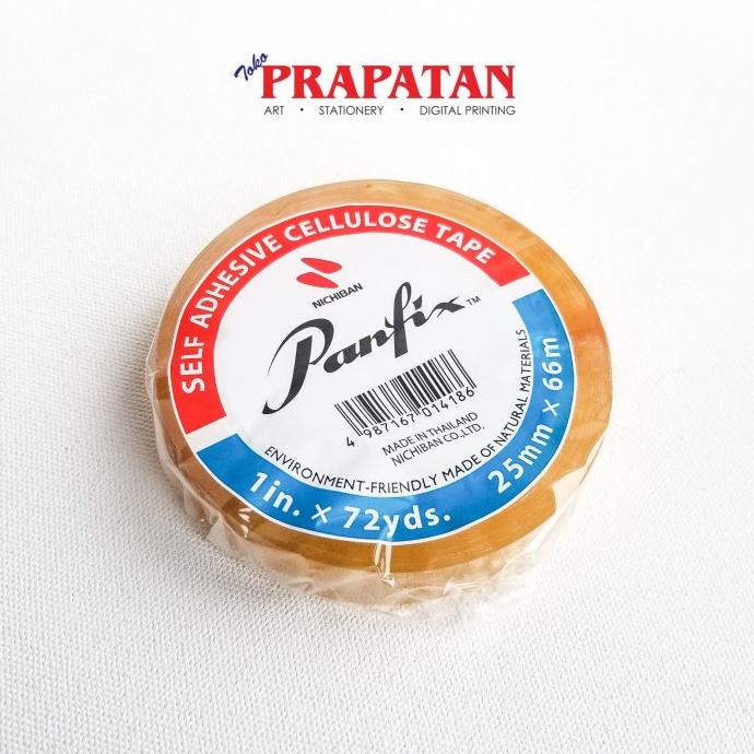 

PROMO Isolasi Panfix 25mm x 66m / Self Adhesive Tape / Solatip
