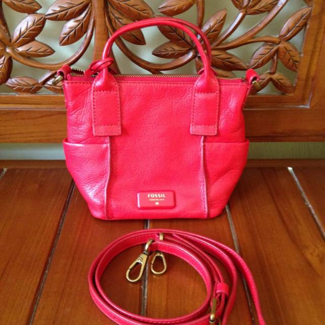 FOSSIL EMERSON MINI RED