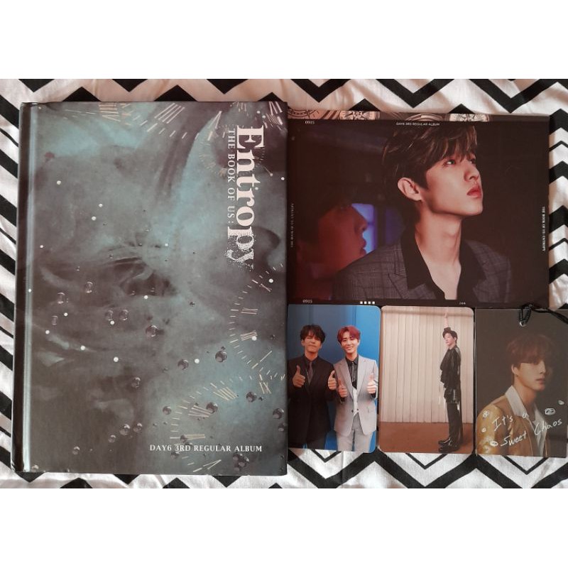 PHOTOCARD DAY6 ENTROPY CHAOS VER DOWOON CHANGING YOUNGK WONPIL POSTCARD JAE