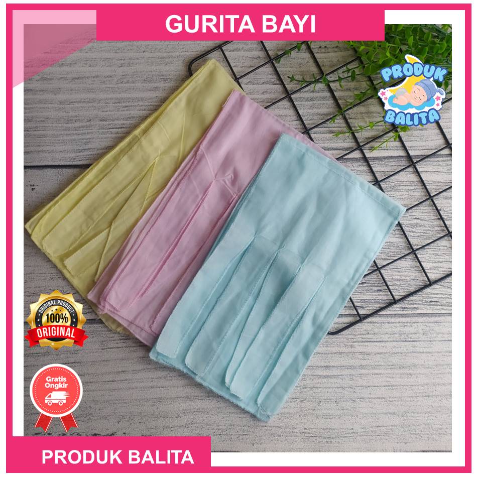 Gurita Bayi / Gurita Tali / Gerita Ikat Newborn Putih / Grito Motif