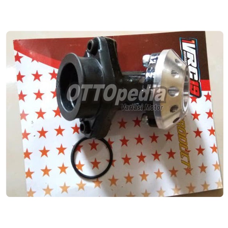 Intek Manipol Intake Manifold Techno Putar Leher Angsa Karbu PE28 PWK28 PE PWK 26 / 28 Motor Bebek M