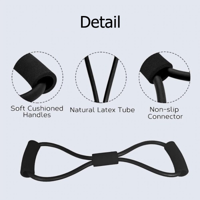 (HOKO) Tali Stretching / Tali Stretching Fitness / Tali Stretching Yoga / Alat Olahraga Stretching-1