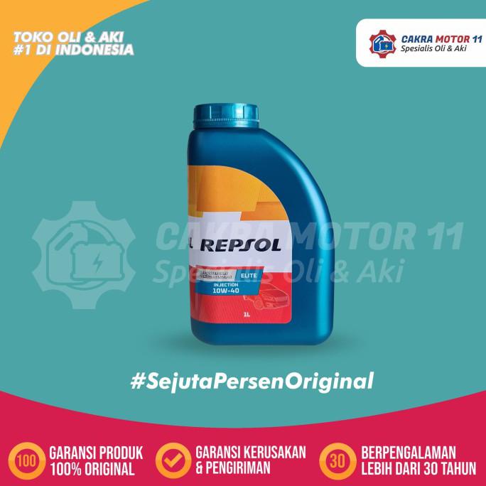 [[BISA COD]] REPSOL ELITE INJECTION 10W40 1LT