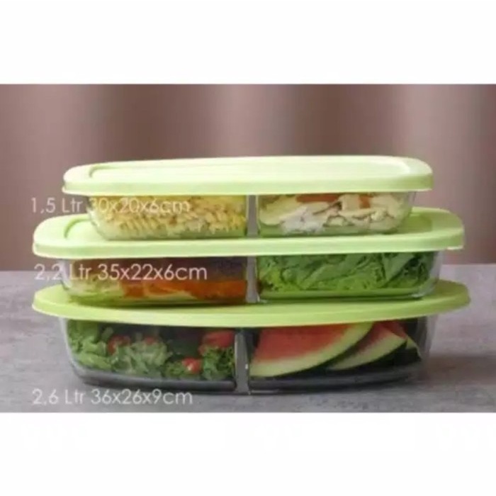 Mangkok Kaca - Pyrex Set 3Pcs Mangkuk Kaca Big Sale