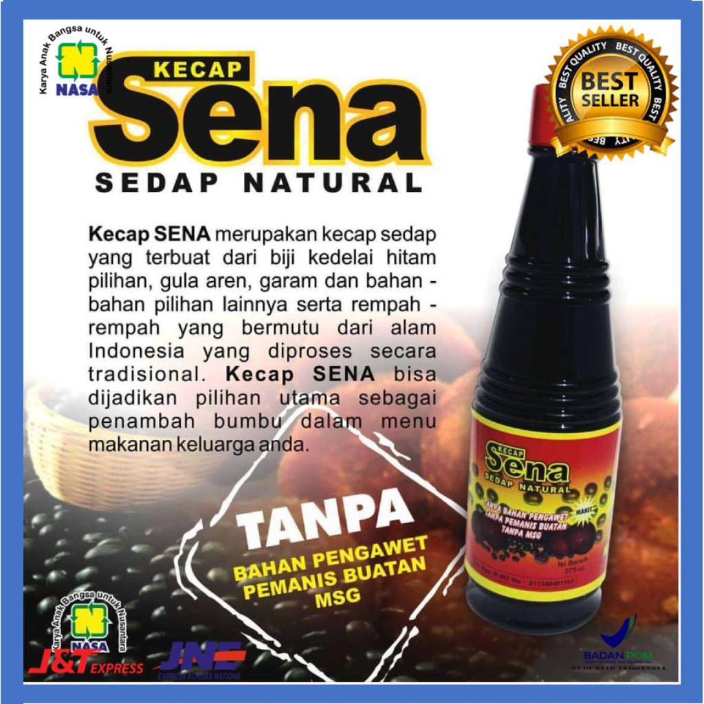 

KECAP MANIS SEDAP NATURAL SENA