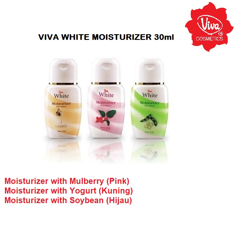 Viva White Moisturizer 30ml Travel Size (Mulberry / Yogurt / Soybean) (VH)