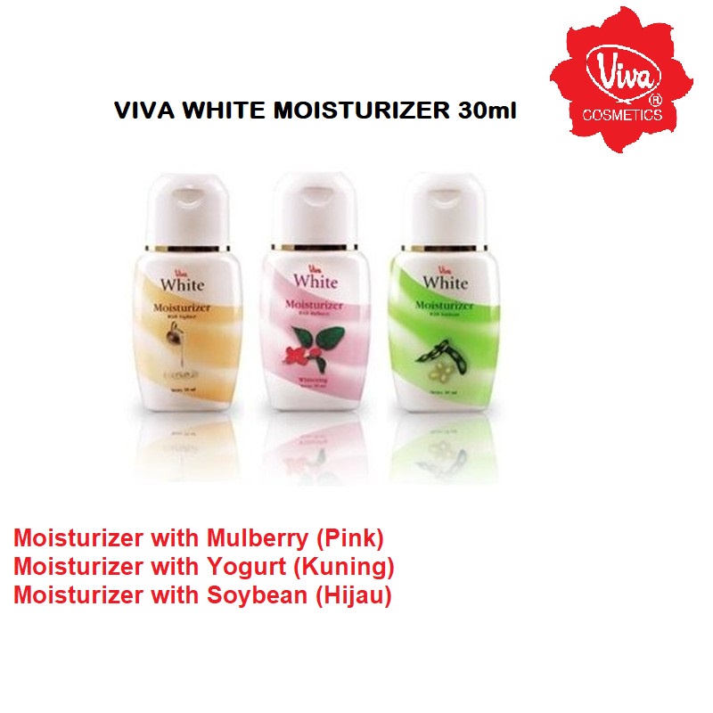 Viva White Moisturizer 30ml Travel Size (Mulberry / Yogurt / Soybean) (VC)