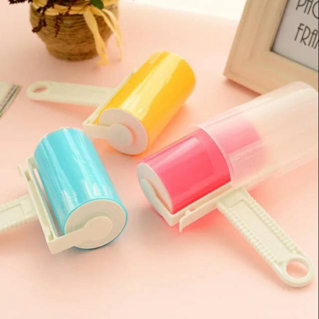 Roll Pembersih Bulu Kucing / Pembersih Bulu Sticky Roller Lint Roll roller [Qtop]