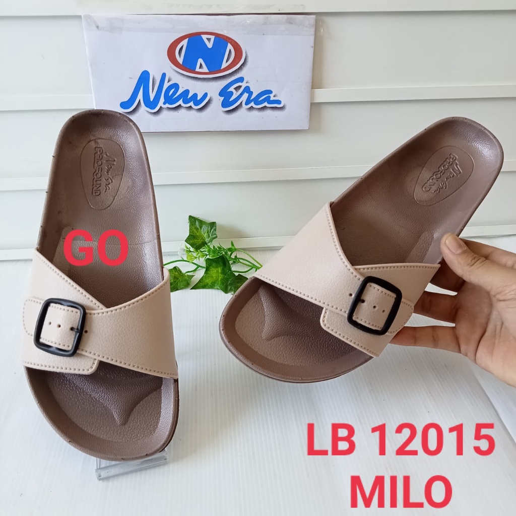 gos NEW ERA LB 12015 B &amp; LB E 12040 Sandal Karet  Wanita Slop  Size 37-40