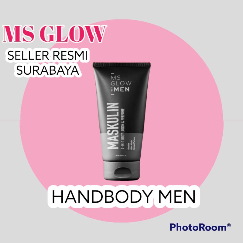 MS GLOW MASKULIN BODY LOTION/ BODY LOTION MS GLOW MEN