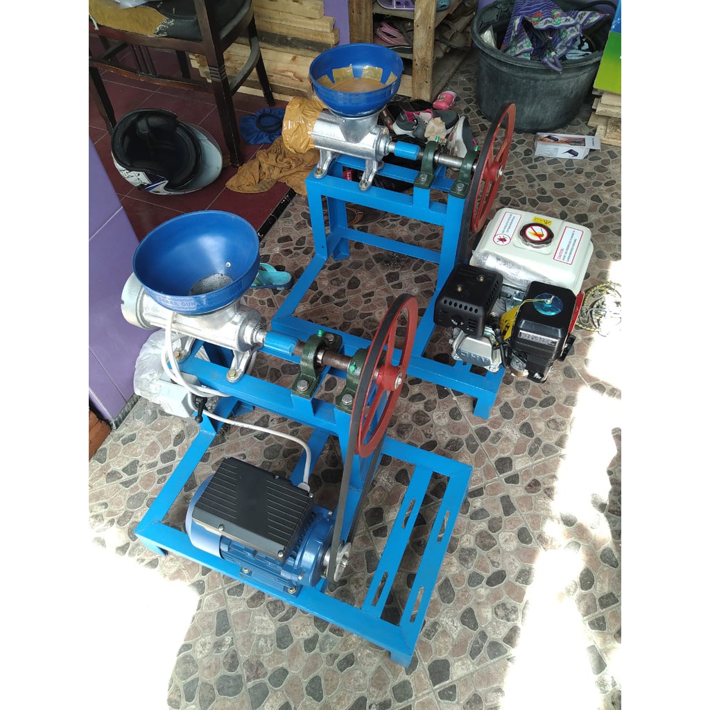 Mesin Giling Bumbu Jahe Kunir Laos Penggerak Dinamo