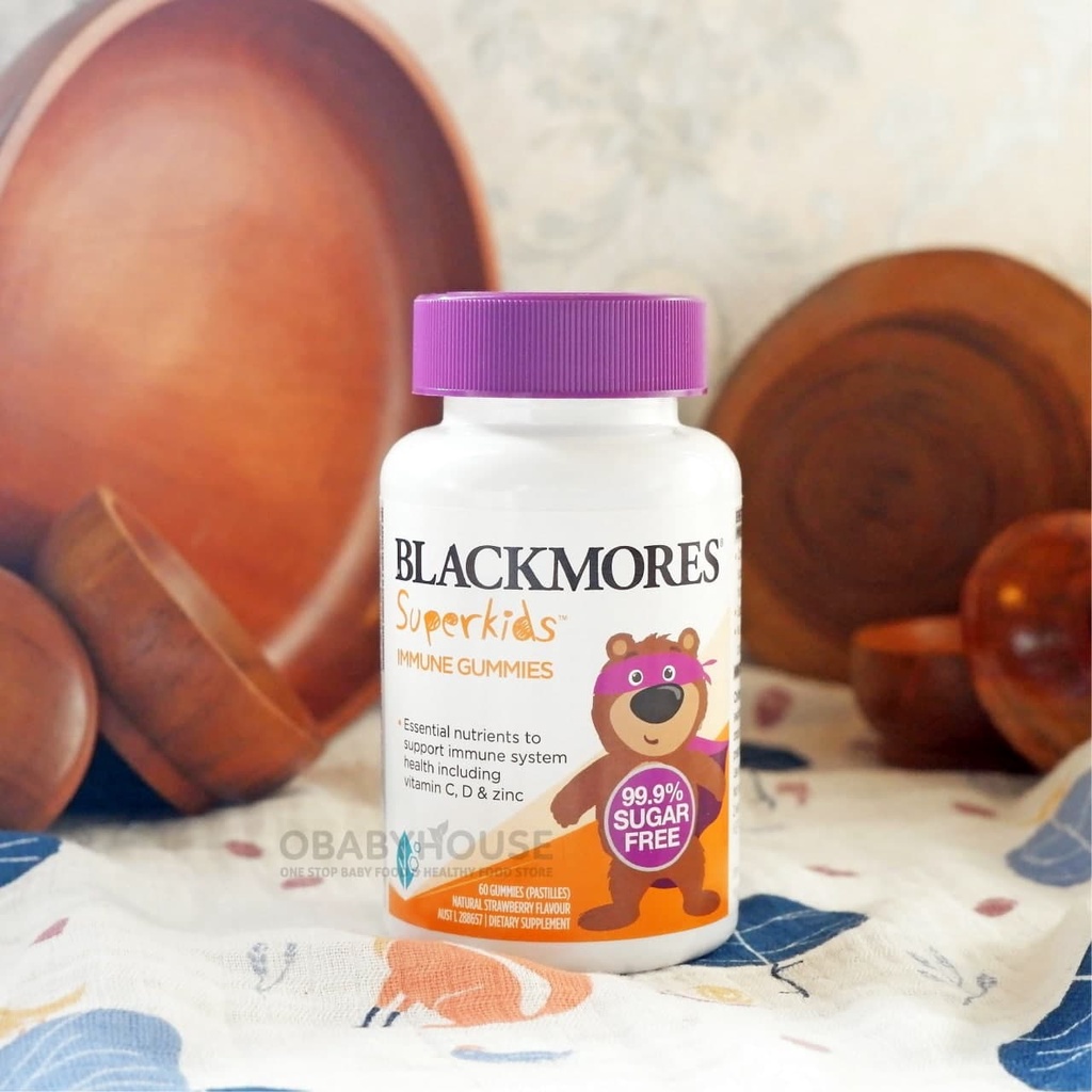 Blackmores Superkids Immune Gummies 60 Gummies