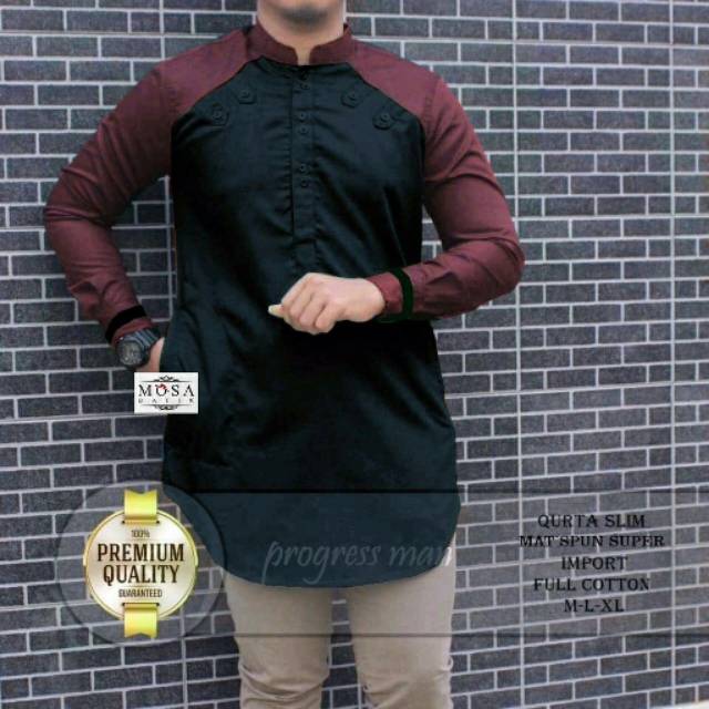 Koko Kurta Lengan Panjang Toyobo