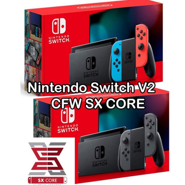 Nintendo Switch V2 CFW SX CORE 128GB Full Game | Shopee Indonesia