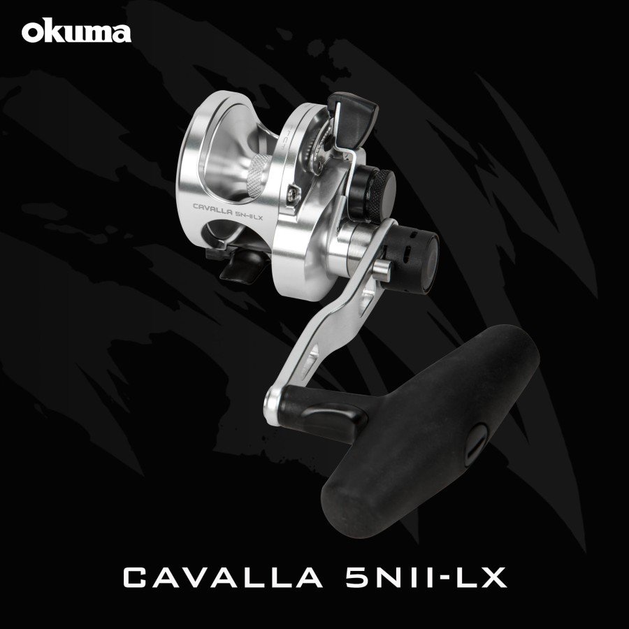 Reel Pancing OKUMA Cavalla 5N-IILX Reel Jigging OH Over Head